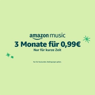 Amazon Music Unlimited kostenlos testen